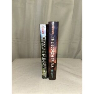The Maze Runner Series by James Dashner - 1 Hardcover 1 Paperback Books 1 & 2